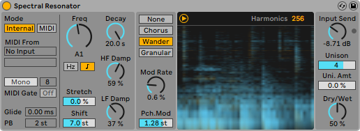 Spectral Resonator