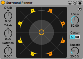 Surround Panner